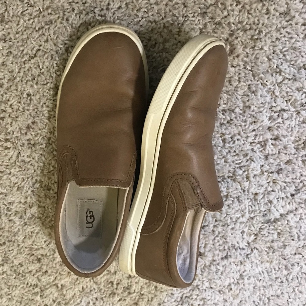 Leather Ugg shoes